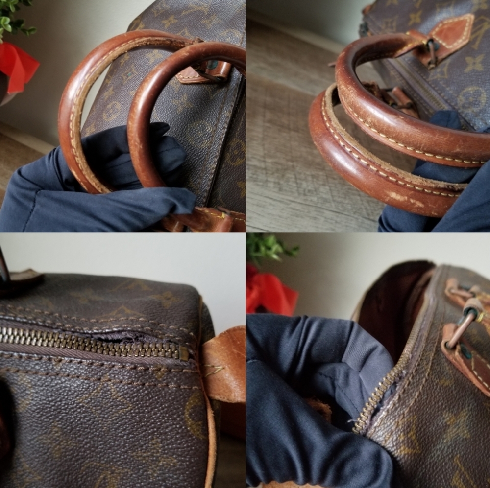 (LV SOLD) Vintage Classic Speedy30 Monogram print - Picture 11 of 16